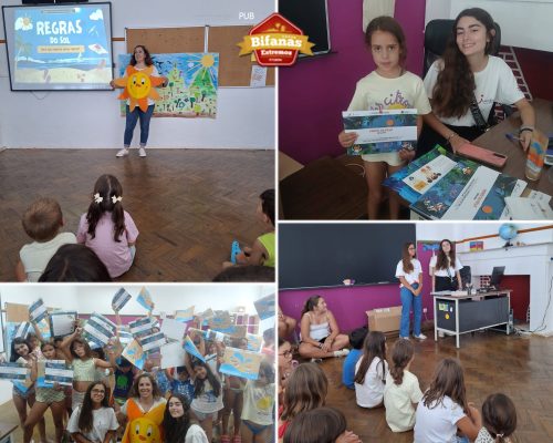 Delegação de Estremoz da Cruz Vermelha apresentou projecto “O Meu Sol Vive + o Verão” na Escola de Glória
